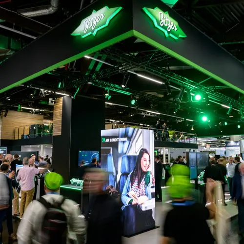 Aufnahme des Messestandes von Bitzer auf der Chillventa 2024.